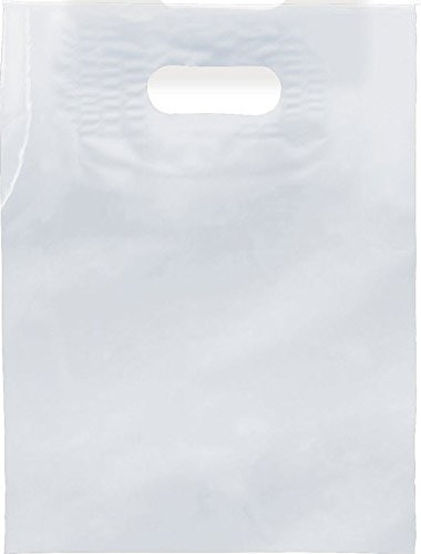 White 12 X 15 Patch Handle Bags 100 Bags Pk 888 Display Usa Inc