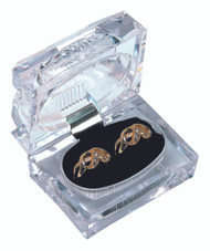 Crystal style Double Ring Box