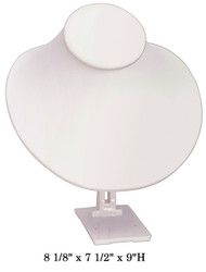 White Adjustable Angle Stand Large Neck