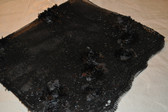 Black Lap Scarf with Bling