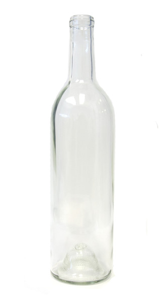 Download 750ml Flint Clear Bordeaux Wine Bottle #133 - Case of 12 Yellowimages Mockups