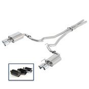 2018-2019 MUSTANG GT 5.0L CAT-BACK TOURING EXHAUST SYSTEM WITH CHROME TIPS  M-5200-M8TCA