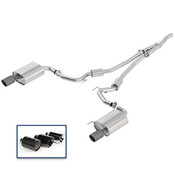 2015-2019 MUSTANG 2.3L ECOBOOST CAT-BACK SPORT EXHAUST SYSTEM WITH CARBON FIBER TIPS M-5200-M4SFA
