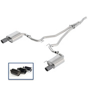 2015-2019 MUSTANG 2.3L ECOBOOST CAT-BACK EXTREME EXHAUST SYSTEM WITH CARBON FIBER TIPS  M-5200-M4EFA