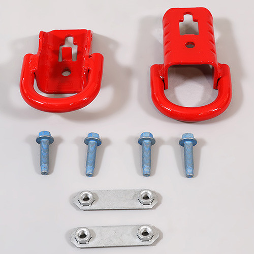 2015-2024 F-150 TOW HOOKS-PAIR-RED