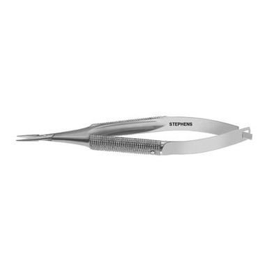 Barraquer Needle Holder, Del. Jaws, Sh. Model, 9.5cm Overall Length, St. W/O Lock - S6-1030


