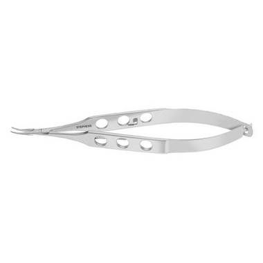 McPherson Needle Holder, Extra Delicate Jaws, Curved, W/Lock - S6-1155