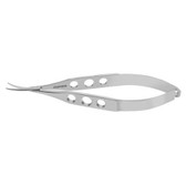 Castroviejo Corneal Scissors Large Blades Curved, Blunt Tips, Regular Handle - S7-1235
