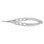 Castroviejo Corneal Scissors Medium Blades Curved, Blunt Tips - S7-1240
