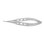 Castroviejo Corneal Scissors Small Blades Curved, Blunt Tips - S7-1245
