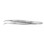 Graefe Iris Forceps Curved, Serrated - S5-1267


