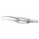 Gill Iris Forceps Curved, Serrated, Criss Cross N/S - S5-1290

