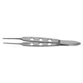 Bishop-Harmon Iris Forceps 1x2 Teeth, Tissue, Standard 0.8mm N/S - S5-1365

