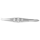 Pierse Corneal Forceps 0.1mm Tips, Delicate, Curved N/S - S5-1205

