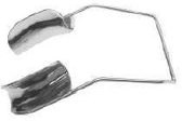 Barraquer Wire Speculum, Temporal Approach, Solid 15mm Blades - S1-1013
