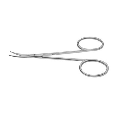 Eye Scissors Large Rings Standard, Curved N/S - S7-1040

