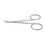 Eye Scissors Large Rings Standard, Curved N/S - S7-1040

