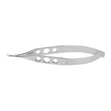 Stephens-Vannas 7mm Extra Thin Blades On Wide Handle, Curved N/S - S7-1367

