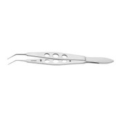 Kraf Capsule Tag Forceps, Angled 11mm Jaws W/Platform - S5-1604
