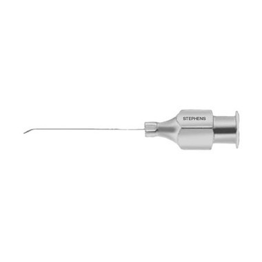 Capsule Polisher Posterior Capsule Wall Scraper-Polisher Cannula, Sand Blasted Tip, 2MM Angled X 30Ga - SC-1855
