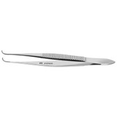 Dressing Forceps Serrated W/Guide Pin, Strong Curve N/S - S5-1381
