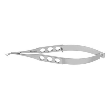 Castroviejo Keratoplasty Scissors Small Blades, Blunt Tips Angled To Side - S7-1290

