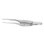 Barraquer Conjunctiva Forceps Tying Platform W/Serrated Tip - S5-1360
