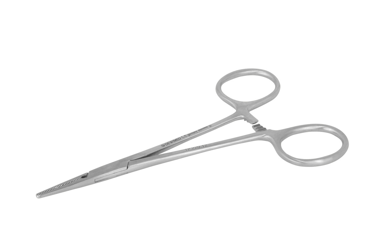 HALSTED Mosquito Forceps, 12.5cm Straight - petsurgical