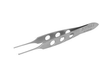 BISHOP-HARMAN Fixation forceps, Straight, 1x2 Teeth, 0.8mm