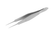 CASTROVIEJO Suture forceps, with teeth, 0.3mm