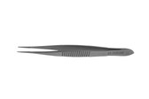 Straight Dressing Forceps With Delicate Serrations