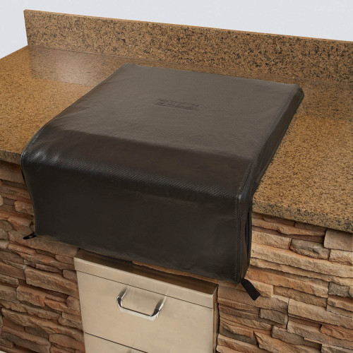 Lynx Double Side Burner Carbon Fiber Vinyl Cover (builtin)