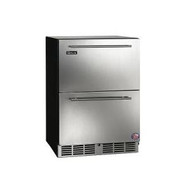 Perlick 24-Inch C-Series Outdoor Refrigerator w/ Fully Integrated Drawers