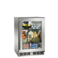 Perlick 24-Inch Signature Series Outdoor Refrigerator w/ Fully Integrated Glass Door (PR-HP24RO-4)