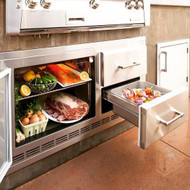Alfresco 42 inch Under-Grill Refrigerator