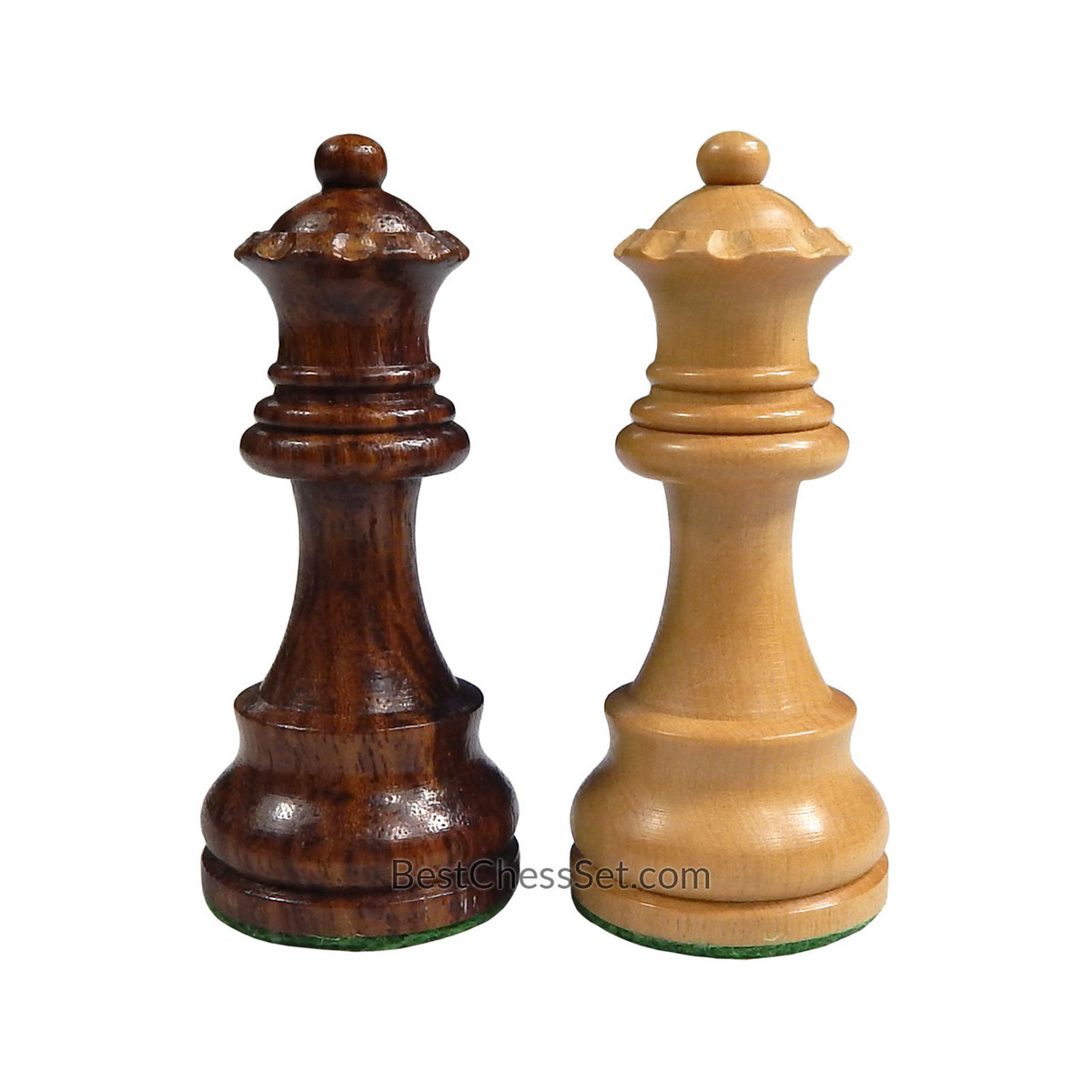 NO BOARD LARGE 3 Inch King EXTRA QUEENS Pimo Chess PIECES ONLY Weighted Set 