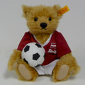 EAN 002960 Steiff mohair Soccer Teddy bear Austria, blond