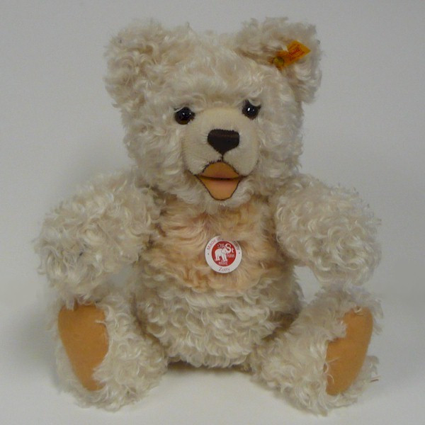 steiff bear white