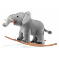 EAN 048944 Steiff plush Trampili riding elephant, gray