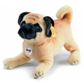 EAN 077012 Steiff plush Mopsy Pug, beige