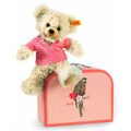 EAN 111341 Steiff plush Pia Teddy bear in suitcase, blond