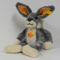 EAN 122385 Steiff plush Toldi cuddle rabbit, gray