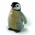 EAN 504976 Steiff woven fur Studio baby penguin, gray/brown