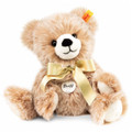 EAN 013508 Steiff plush Bobby Teddy bear dangling, brown tipped