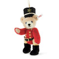 EAN 034244 Steiff mohair Nutcracker Teddy bear ornament, multicolored