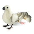 EAN 034336 Steiff wool felt dove, wool white