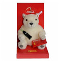EAN 666032 Steiff mohair Coca-Cola Polar bear cub, white