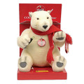 EAN 670336 Steiff mohair Coca-Cola Polar bear, white