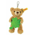 EAN 111877 Steiff plush Lucky charm Teddy bear keyring, golden brown