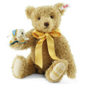 EAN 034046 Steiff mohair 135 year Jubilee Teddy bear, golden blond
